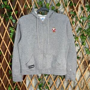 Vintage Y2K disneyland grumpy 00s embroidered zip up hoodie